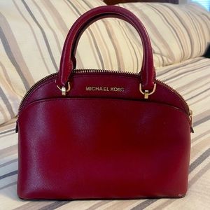 Michael Kors Ruby Red Purse